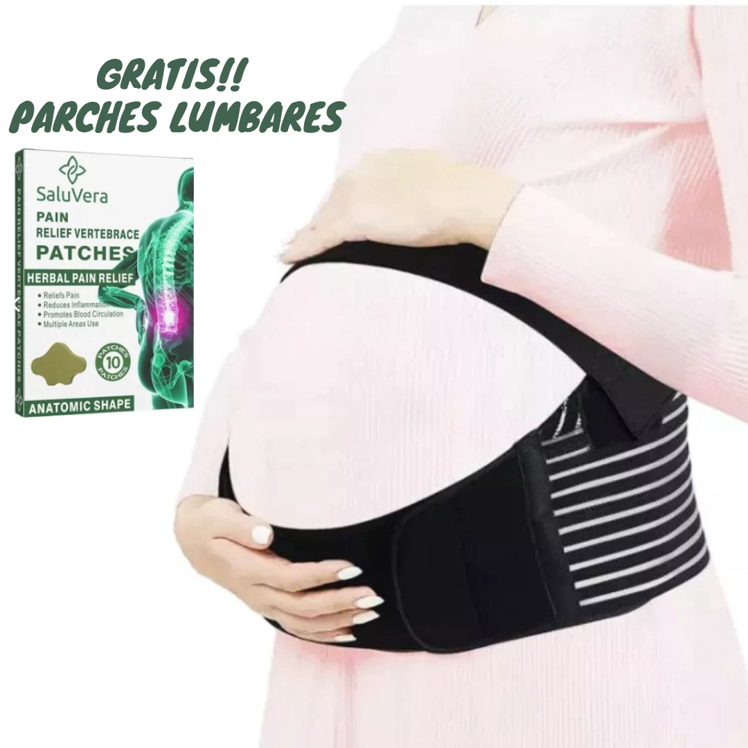 Soporte Lumbar Maternal + Caja de Parches Lumbares