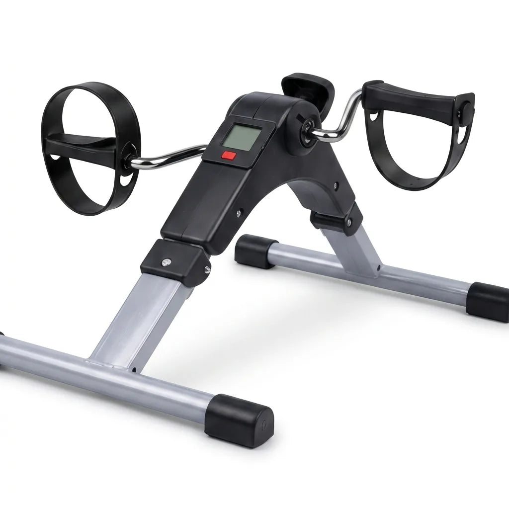 Mini bicicleta estatica pedaleador con pantalla LCD